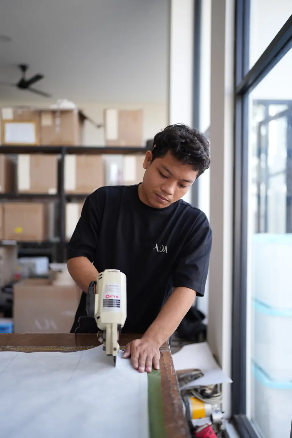 Tahap produksi di workshop ADA Project