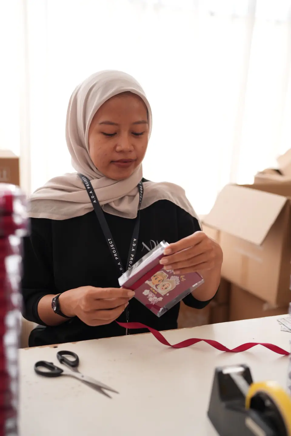 Pesanan ADA Project siap dikirim