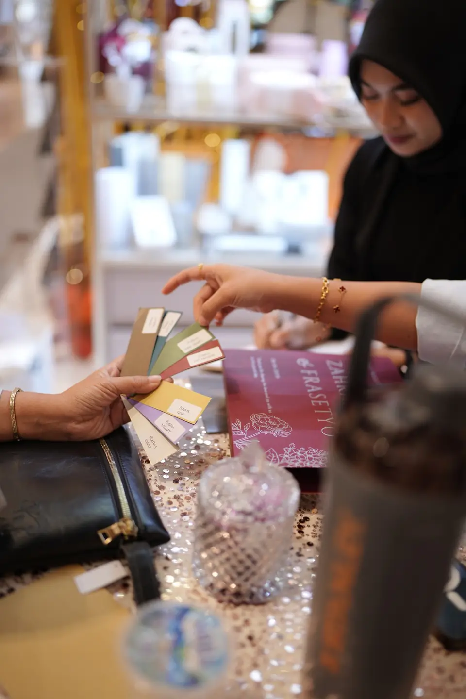 Display produk wedding ADA Project