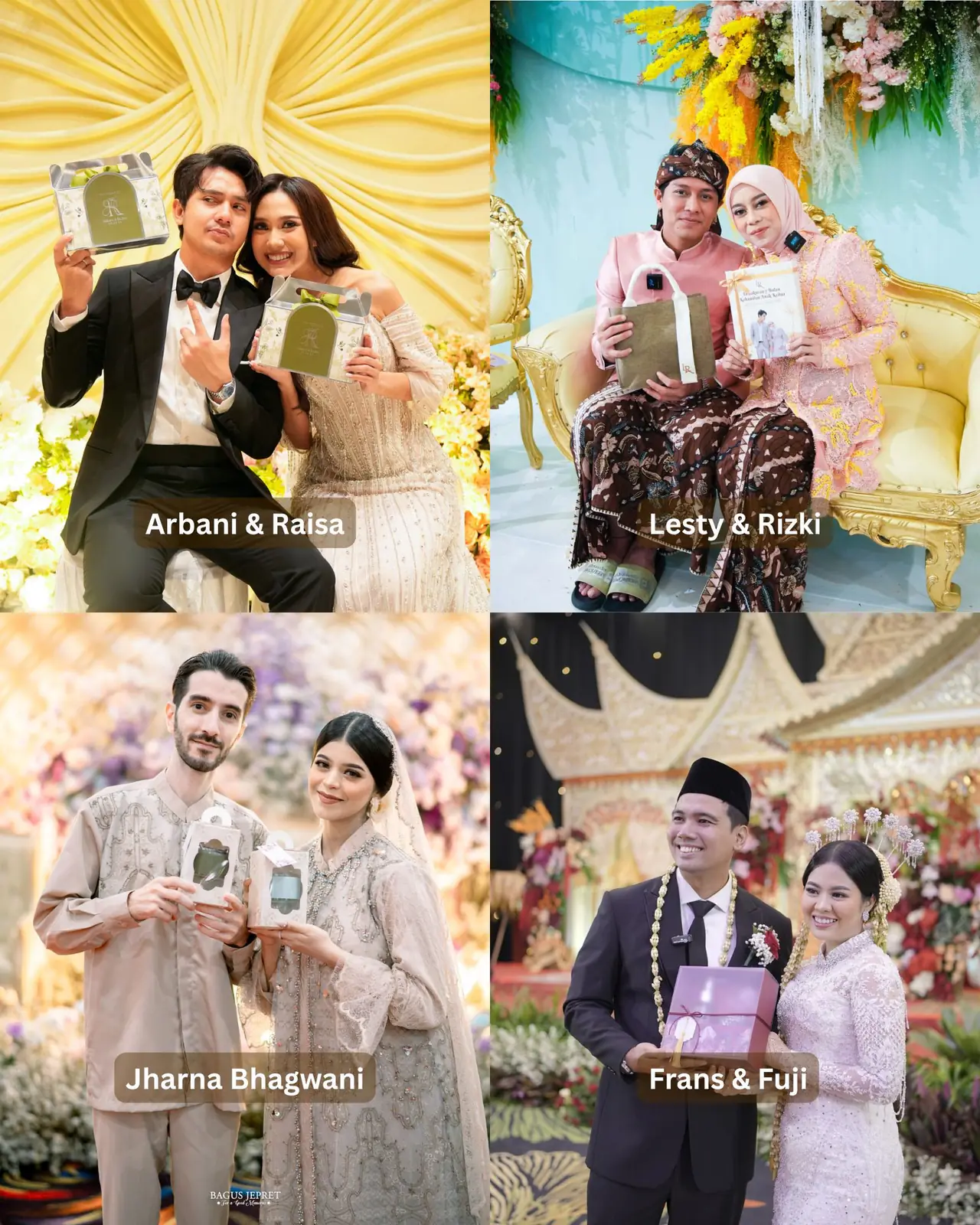 Pasangan pengantin yang mempercayakan kebutuhan wedding kepada ADA Project